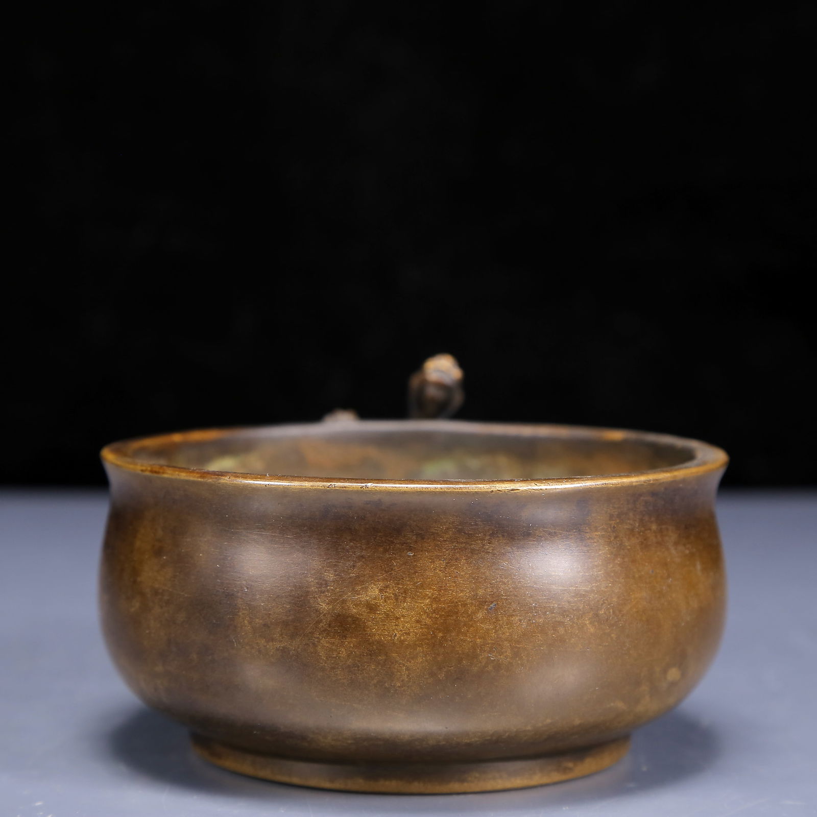 An Exquisite Bronze Chi-Dragon Pattern Censer - 5