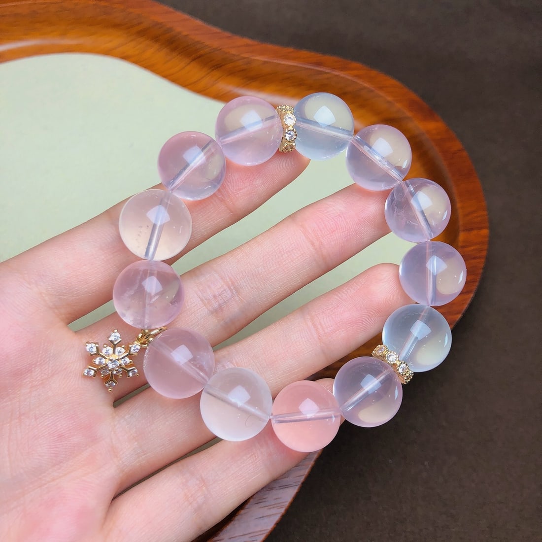 An Exquisite Crystal Bracelets: An Exquisite Crystal Bracelets,Size:0.6in,Weight:53.5g 水晶手串