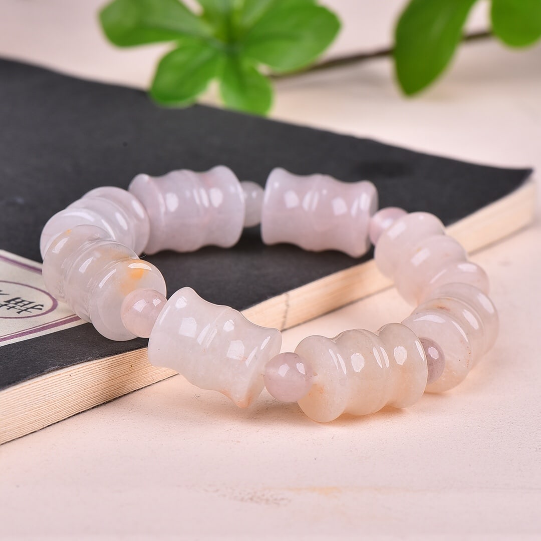 An Exquisite White Jade Bracelets - 2