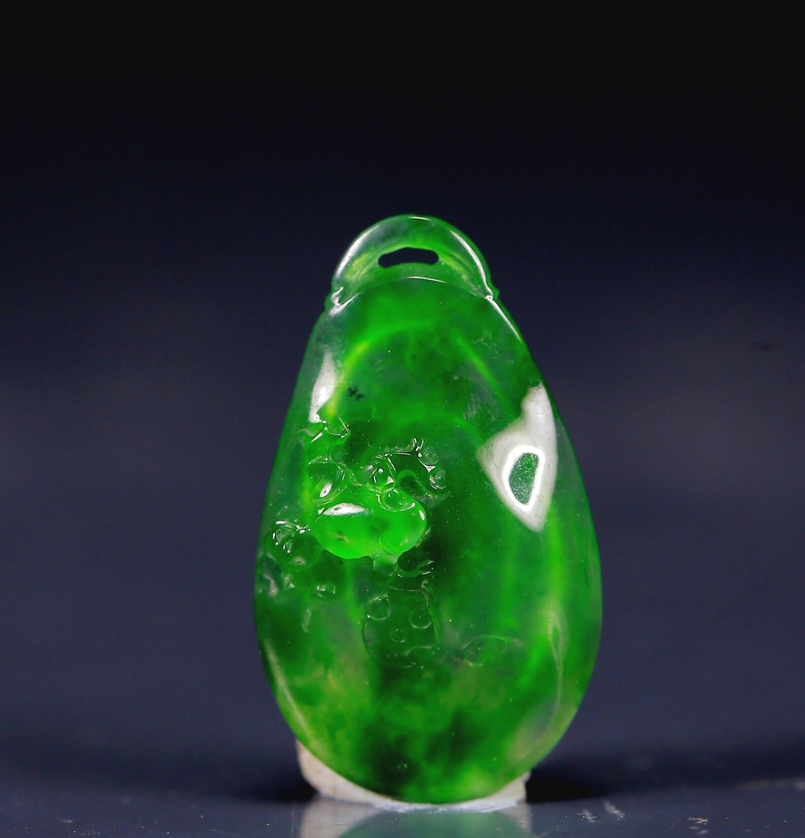 Natural Jadeite Ruyi Pendant (1 of 4)
