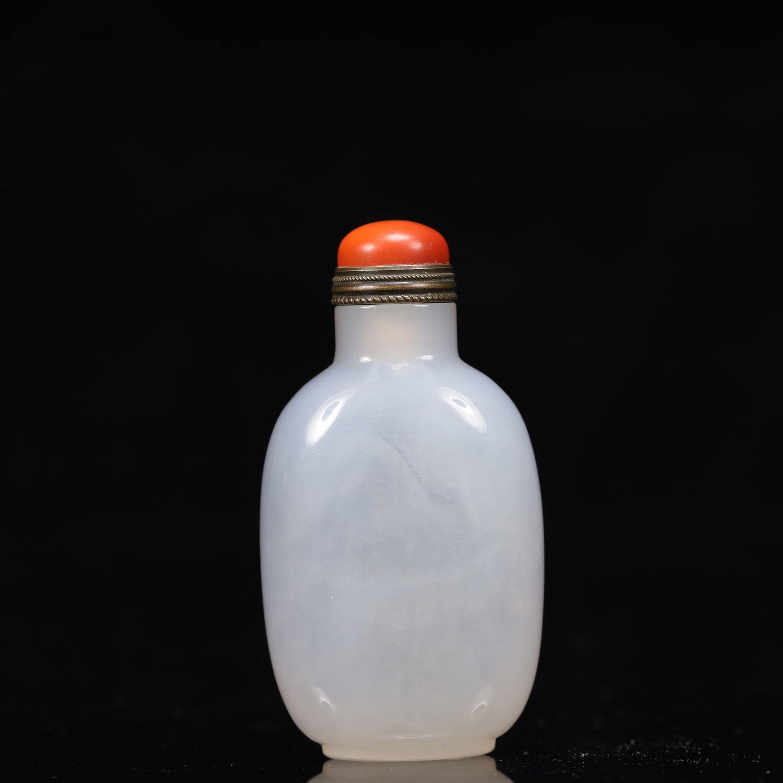 An Exquisite Agate Bird Pattern Snuff Bottle - 5