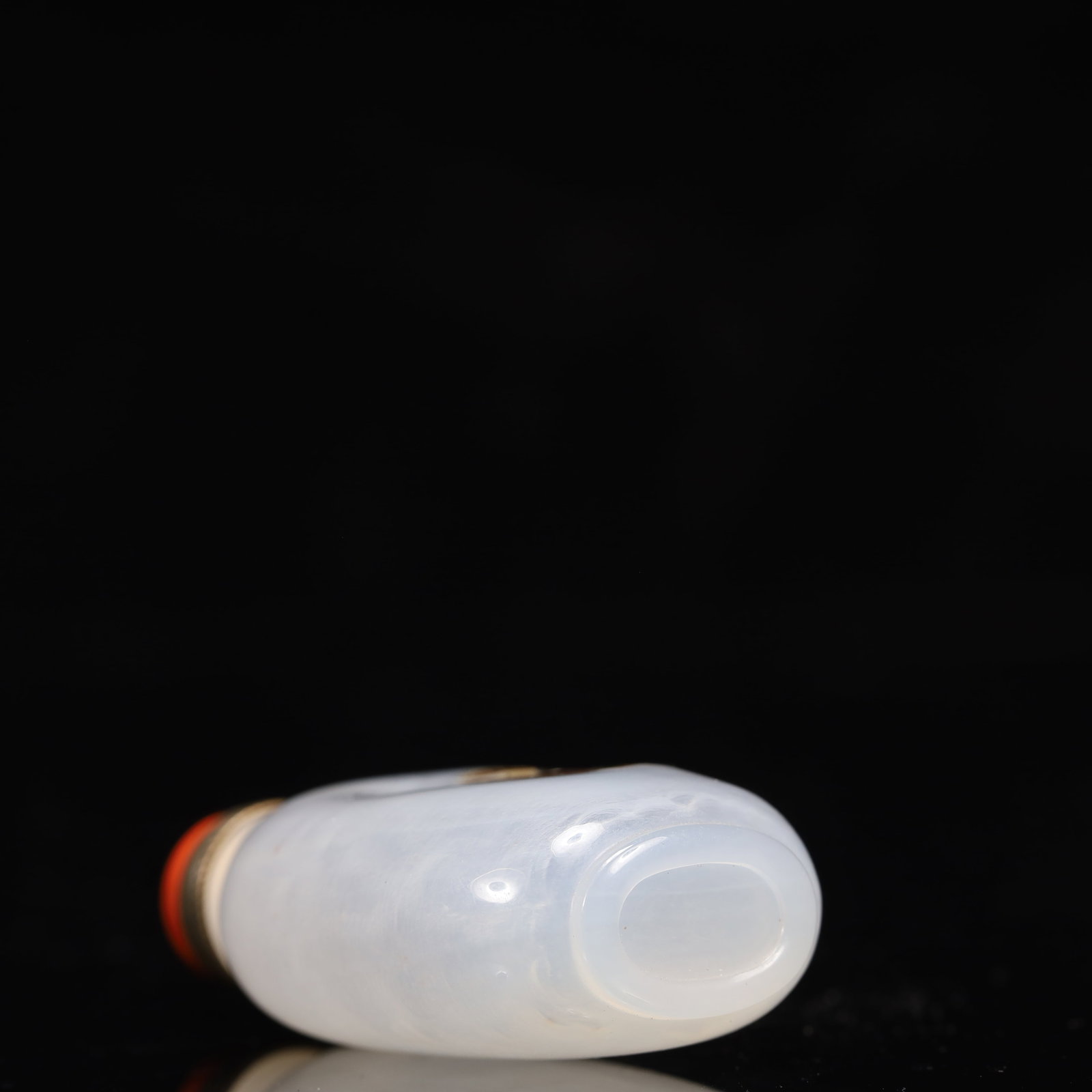 An Exquisite Agate Bird Pattern Snuff Bottle - 9