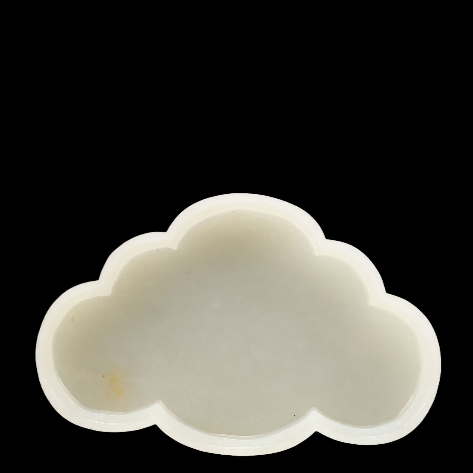 An Exquisite White Jade Bats Box - 6