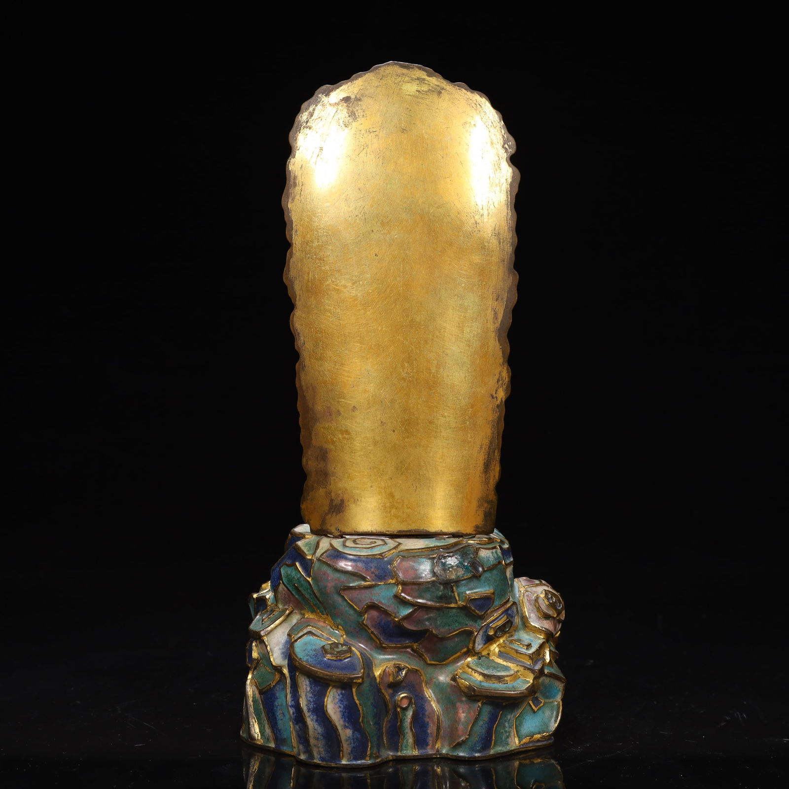 An Exquisite Cloisonne Auspicious Cloud Pattern Throne - 6