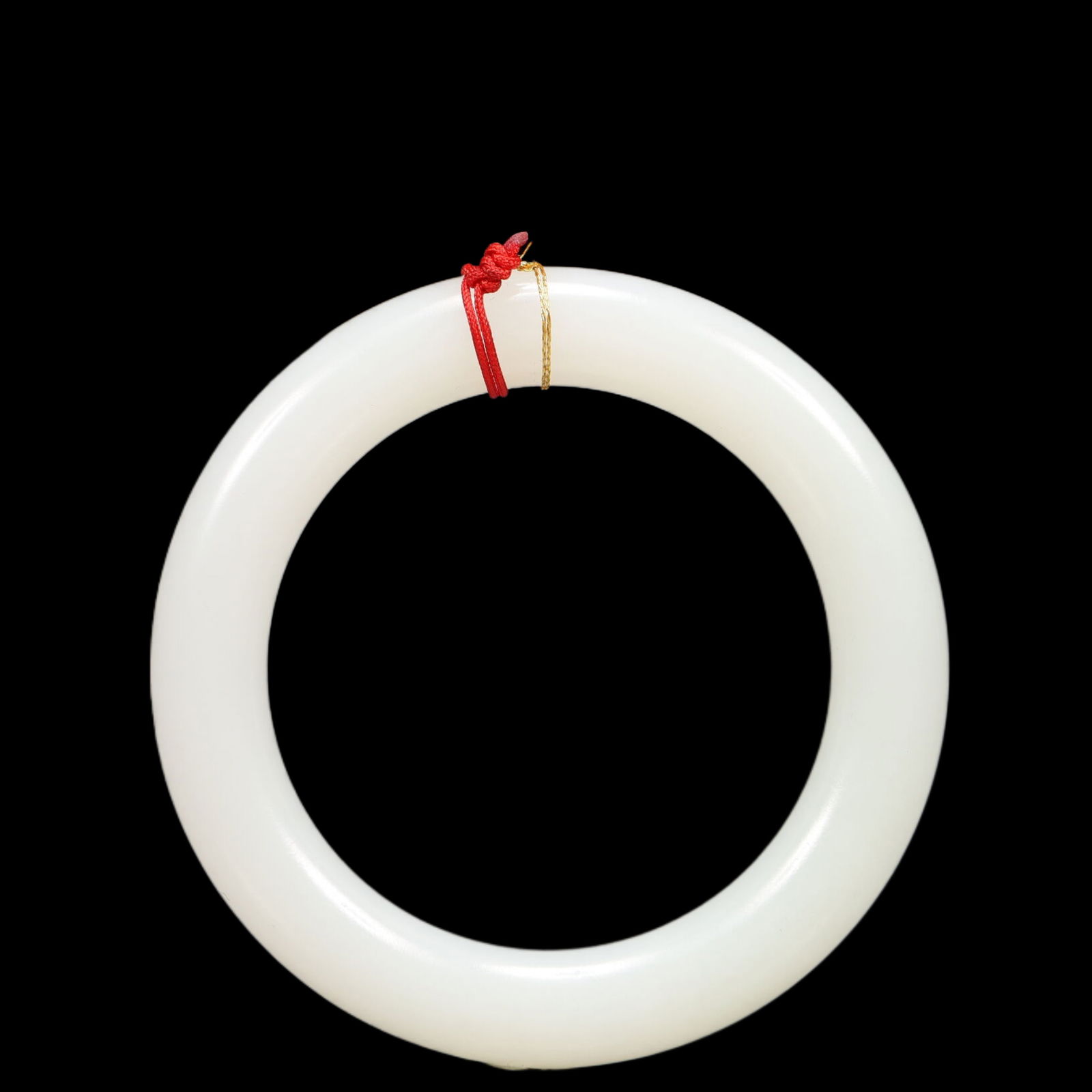 An Exquisite White Jade Bracelets - 4