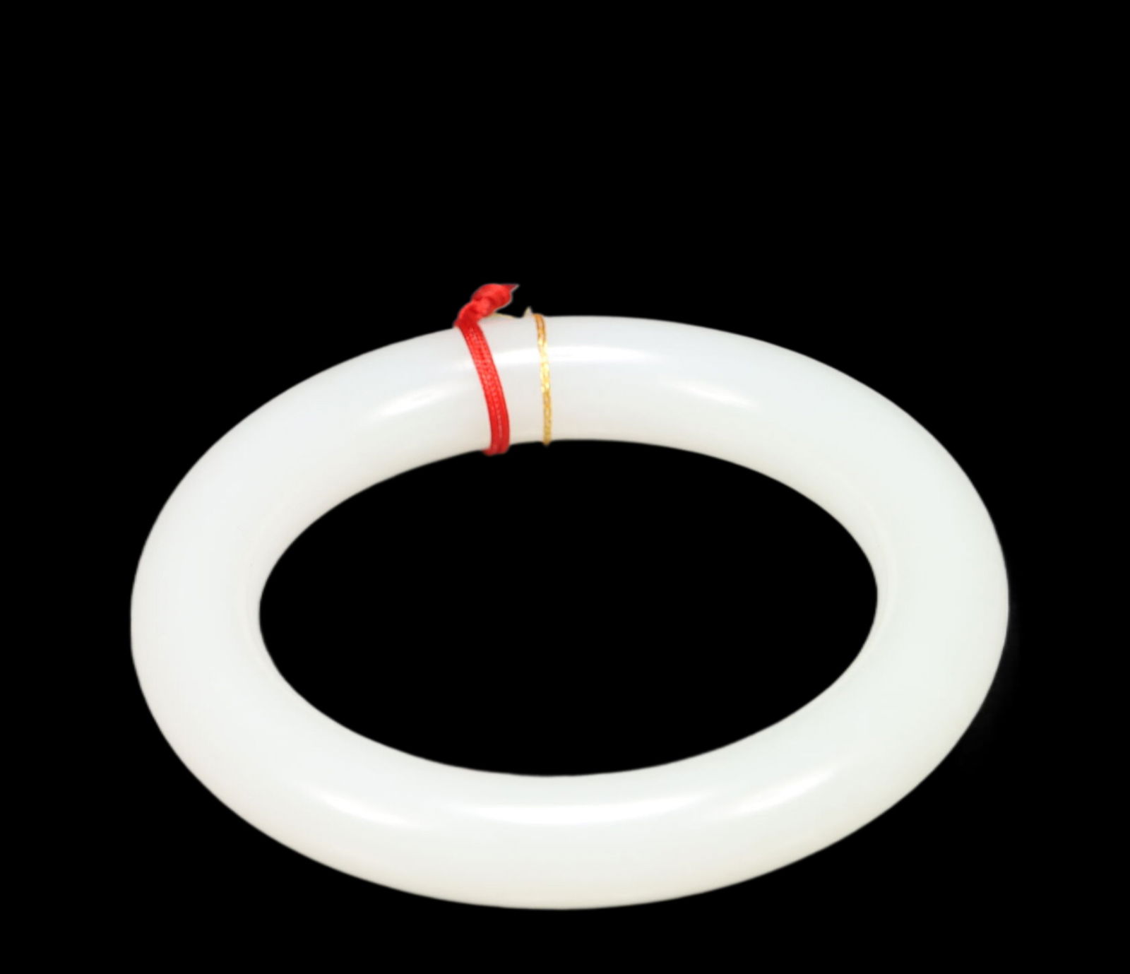 An Exquisite White Jade Bracelets - 5