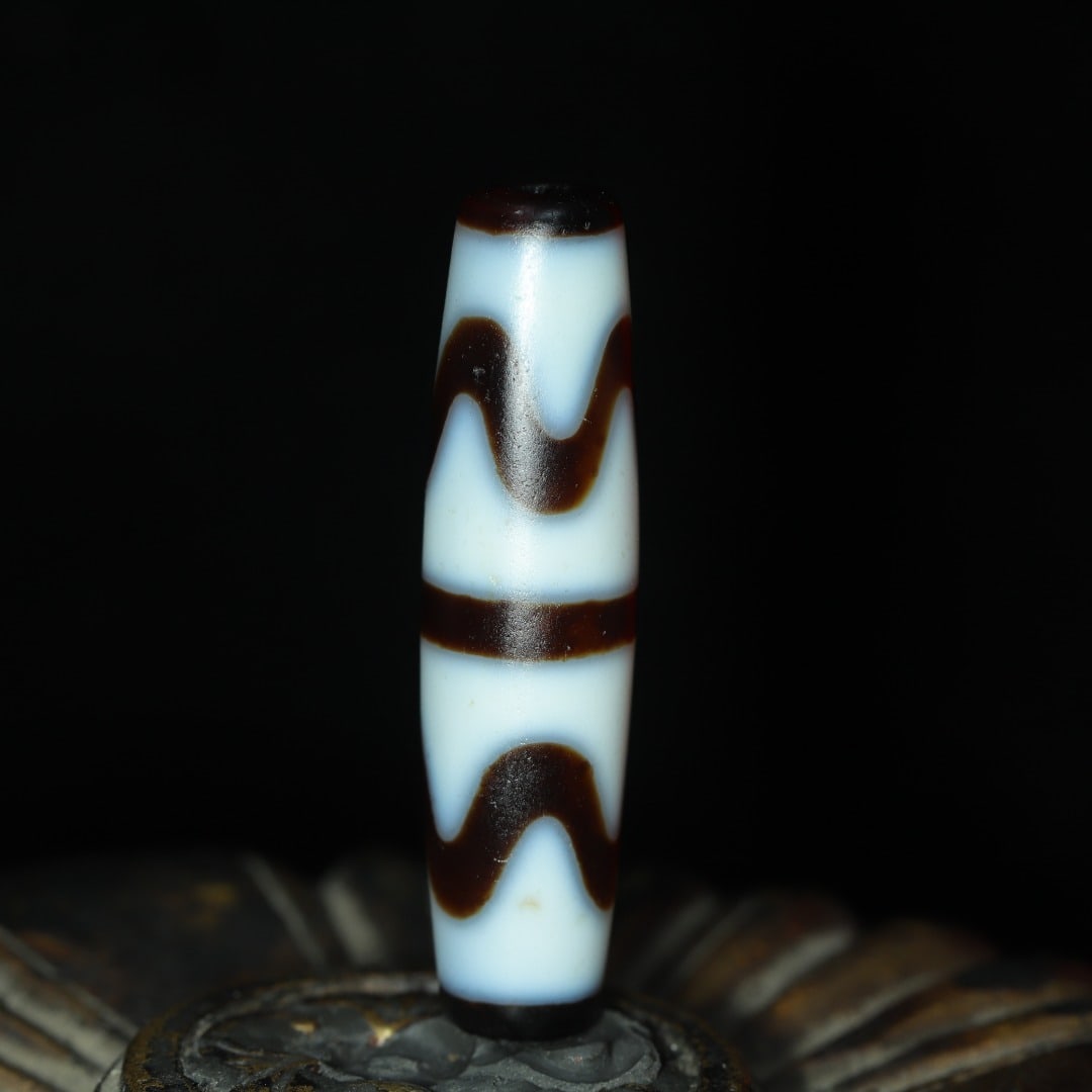 An Exquisite Dzi Bead Pendant - 3