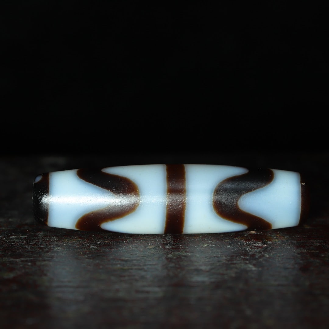 An Exquisite Dzi Bead Pendant - 5