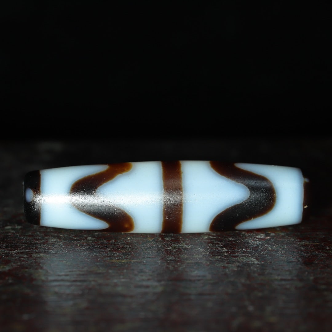 An Exquisite Dzi Bead Pendant - 6