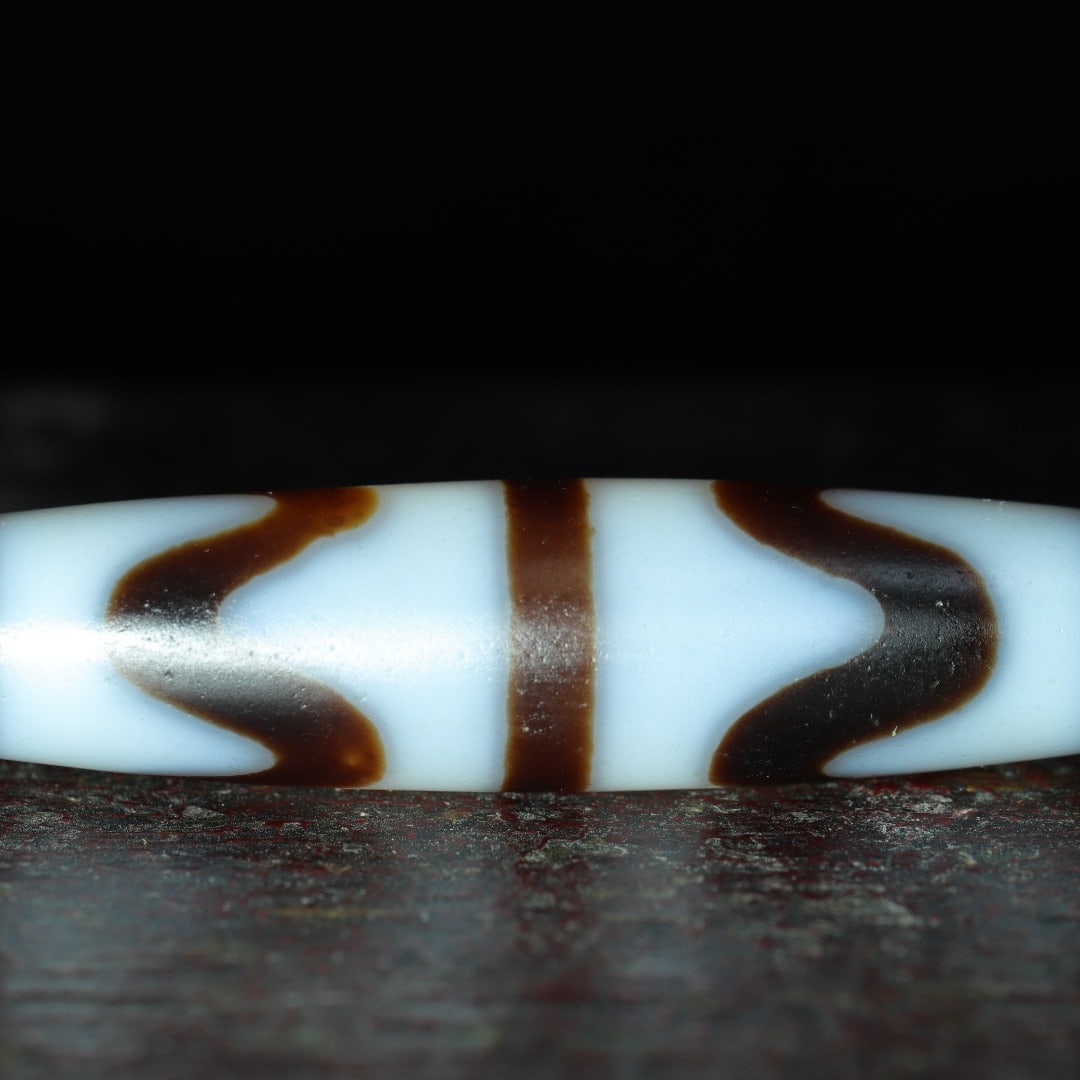 An Exquisite Dzi Bead Pendant - 7