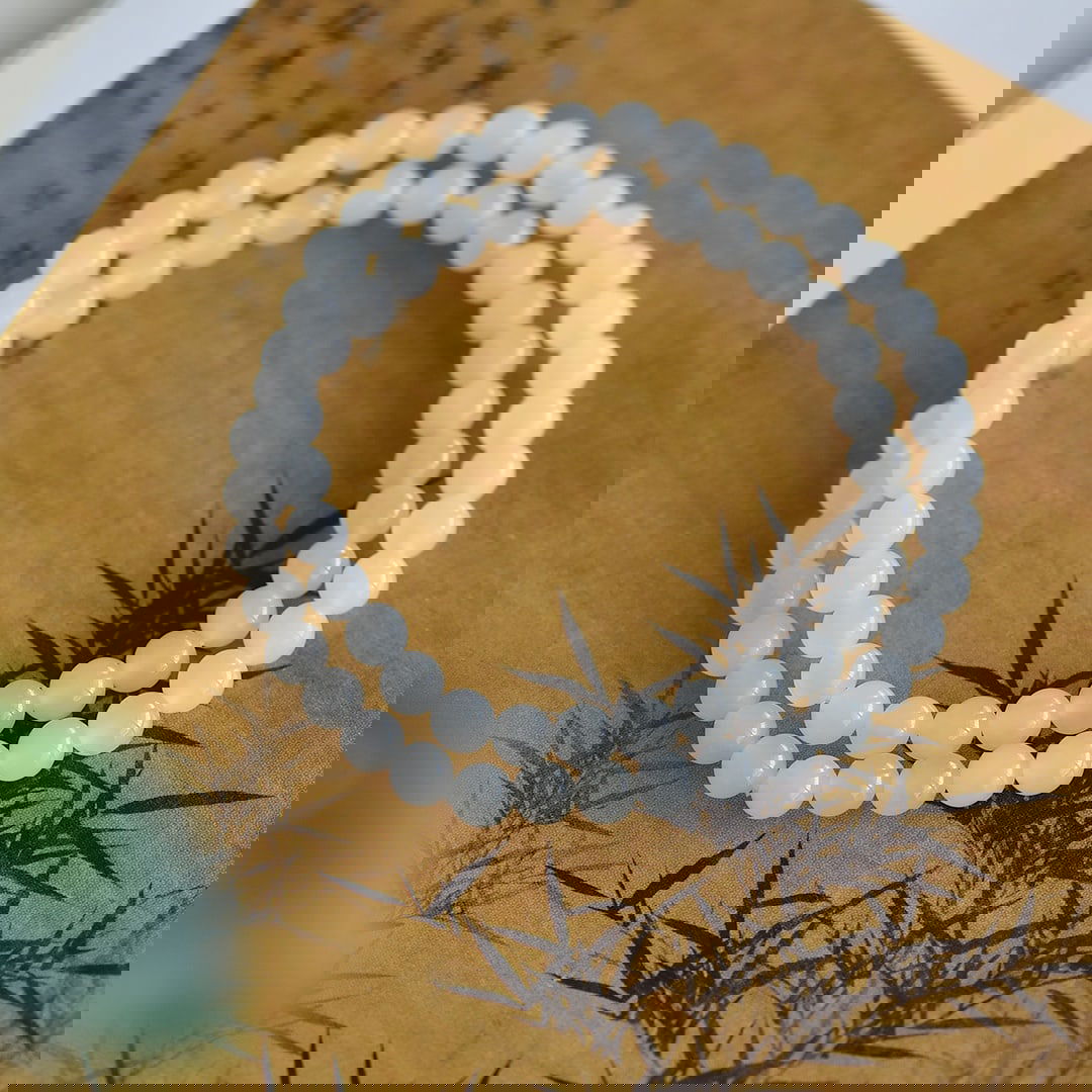 An Exquisite White Jade Bracelets - 5