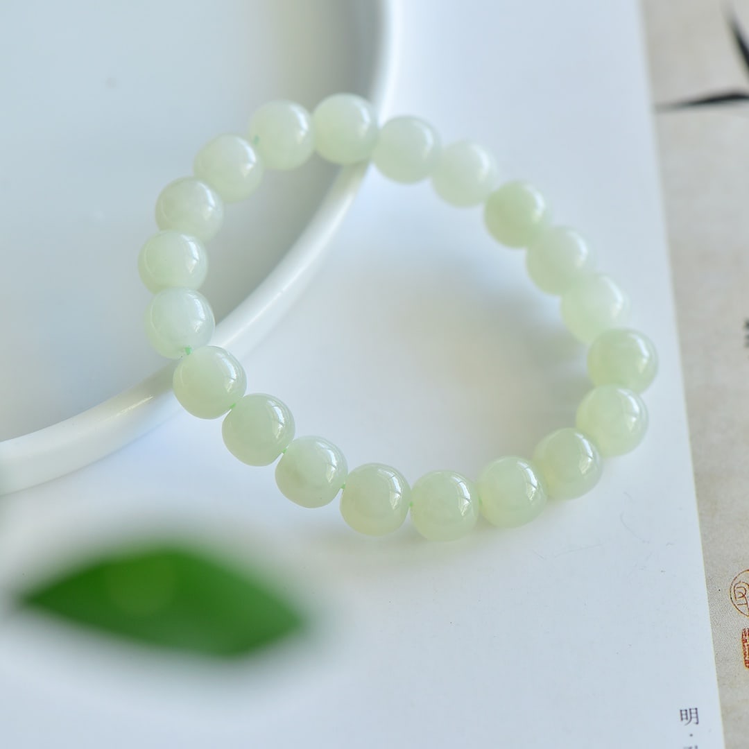 An Exquisite White Jade Bracelets - 3