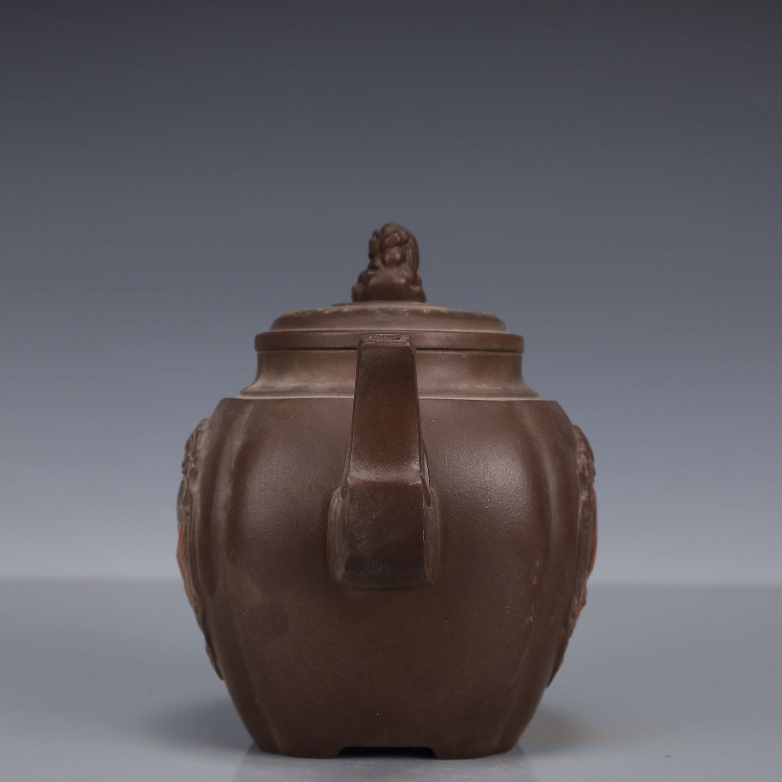 An Exquisite Purple Sands Eagle Pattern Teapot - 3