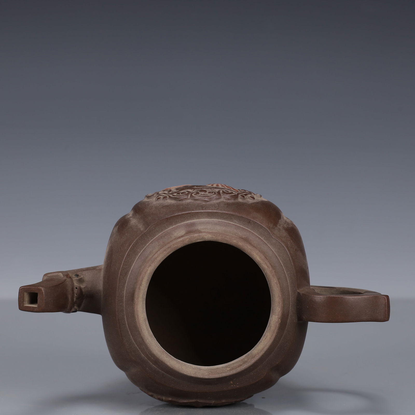 An Exquisite Purple Sands Eagle Pattern Teapot - 7