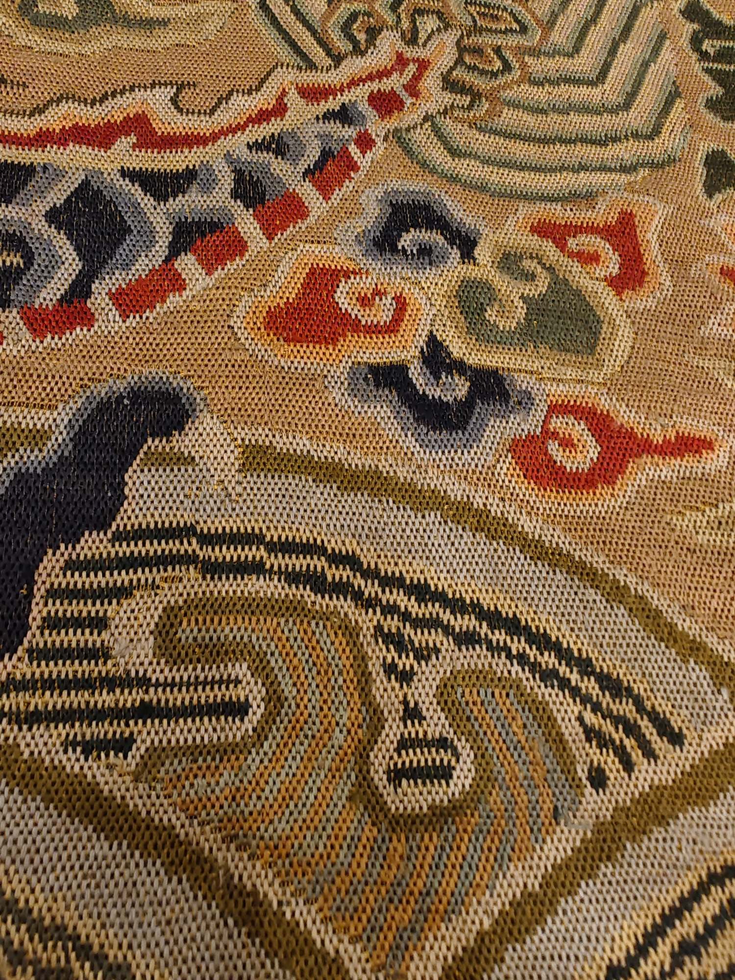 Nasha embroidered sea dragon pattern - 5