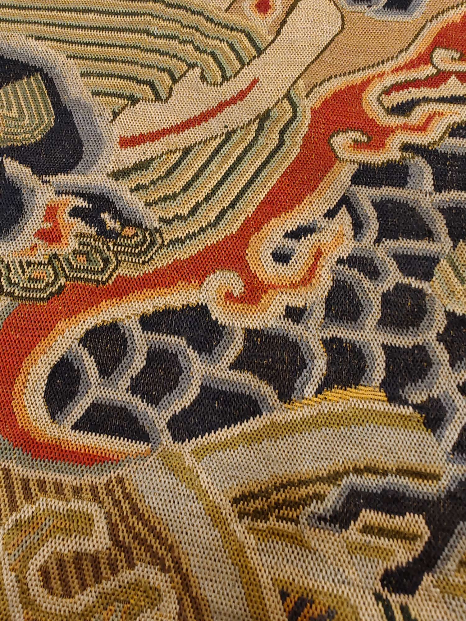 Nasha embroidered sea dragon pattern - 7