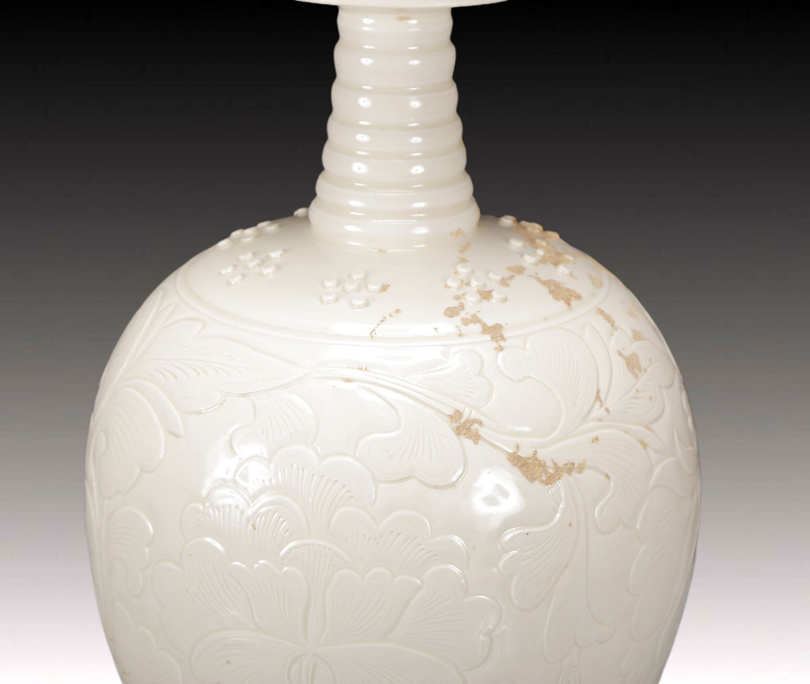 A Huge Ding yao Flower Pattern Vase - 3