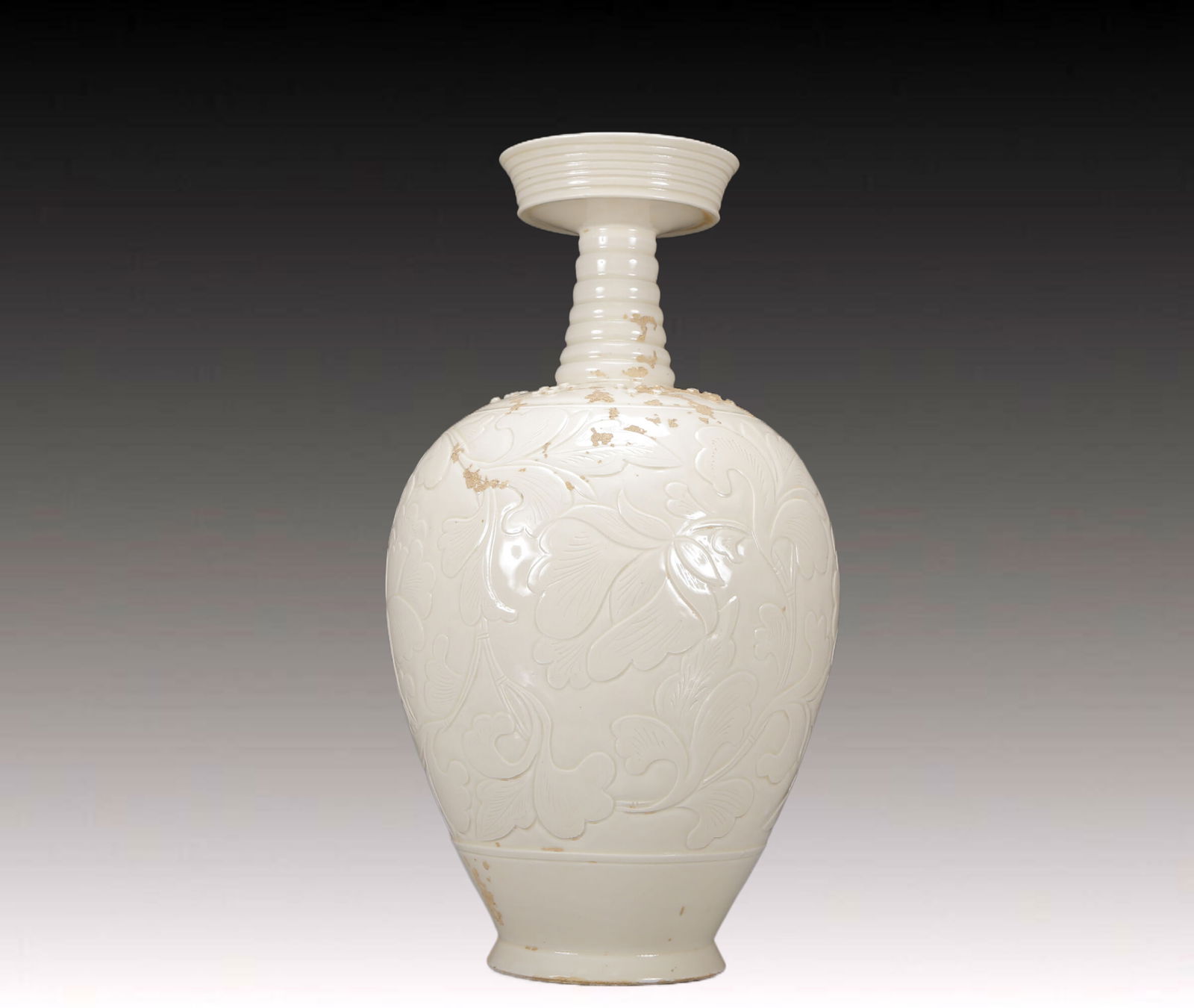 A Huge Ding yao Flower Pattern Vase - 6