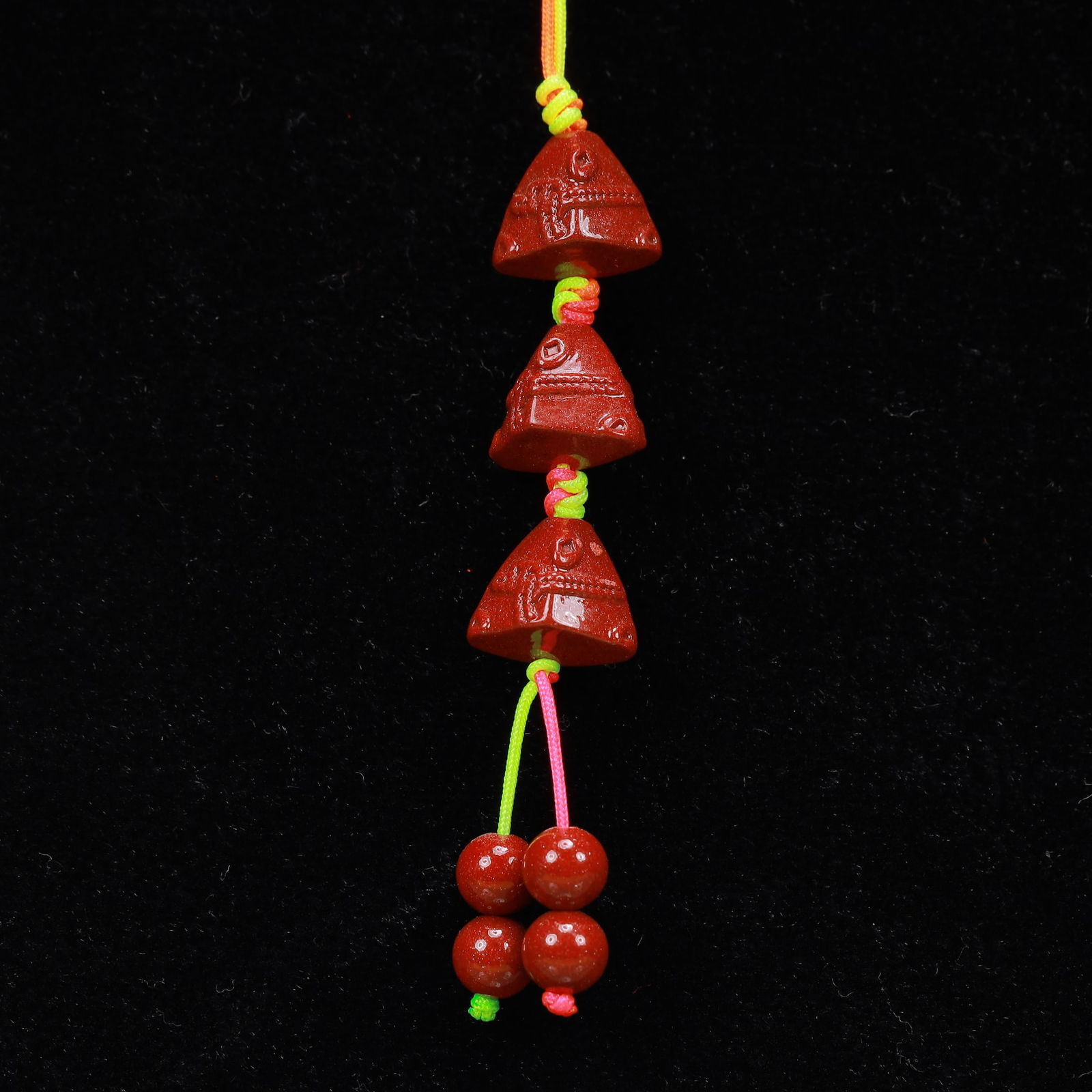 An Exquisite Cinnabar Pendant - 4