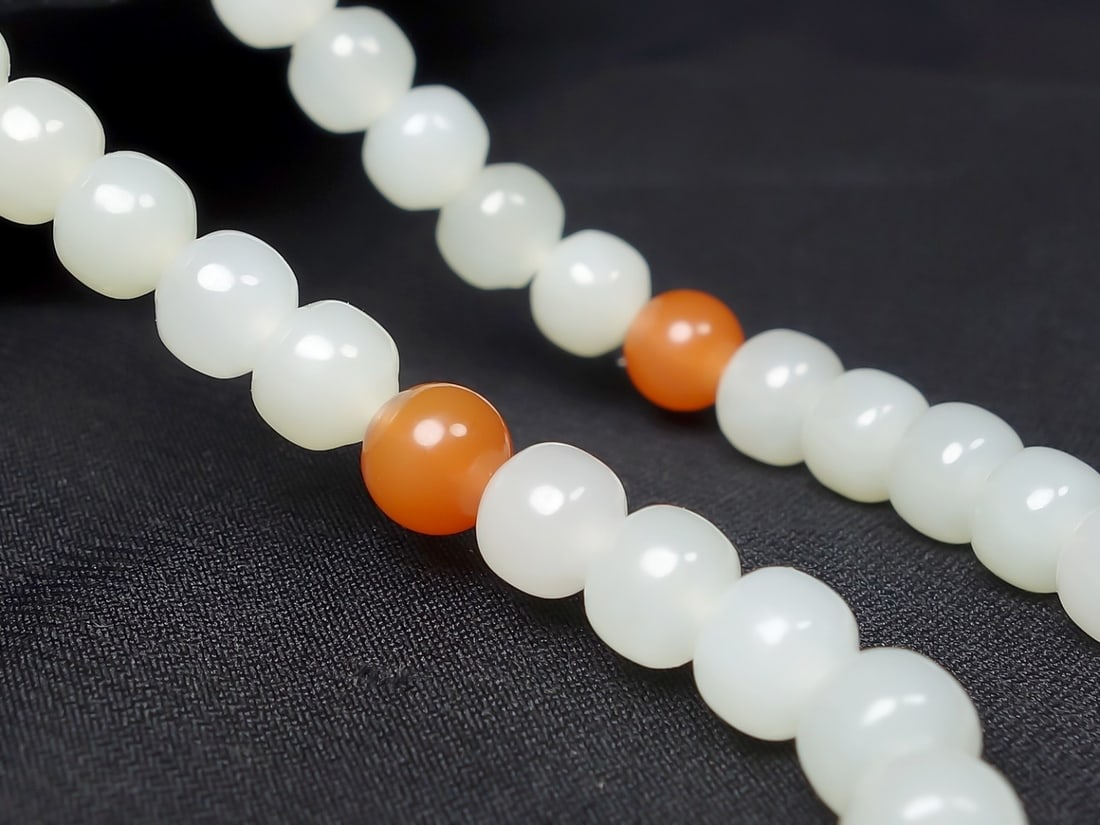 An Exquisite White Jade Bracelets - 5
