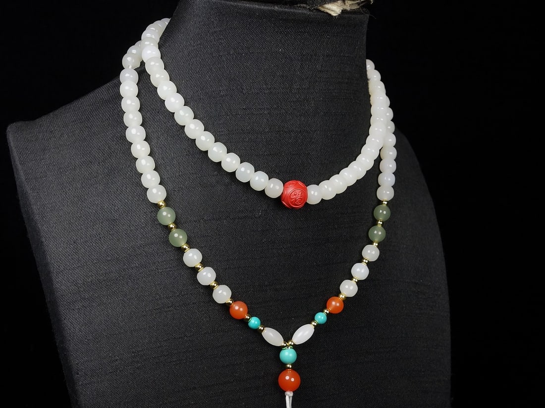 An Exquisite White Jade Bracelets - 7