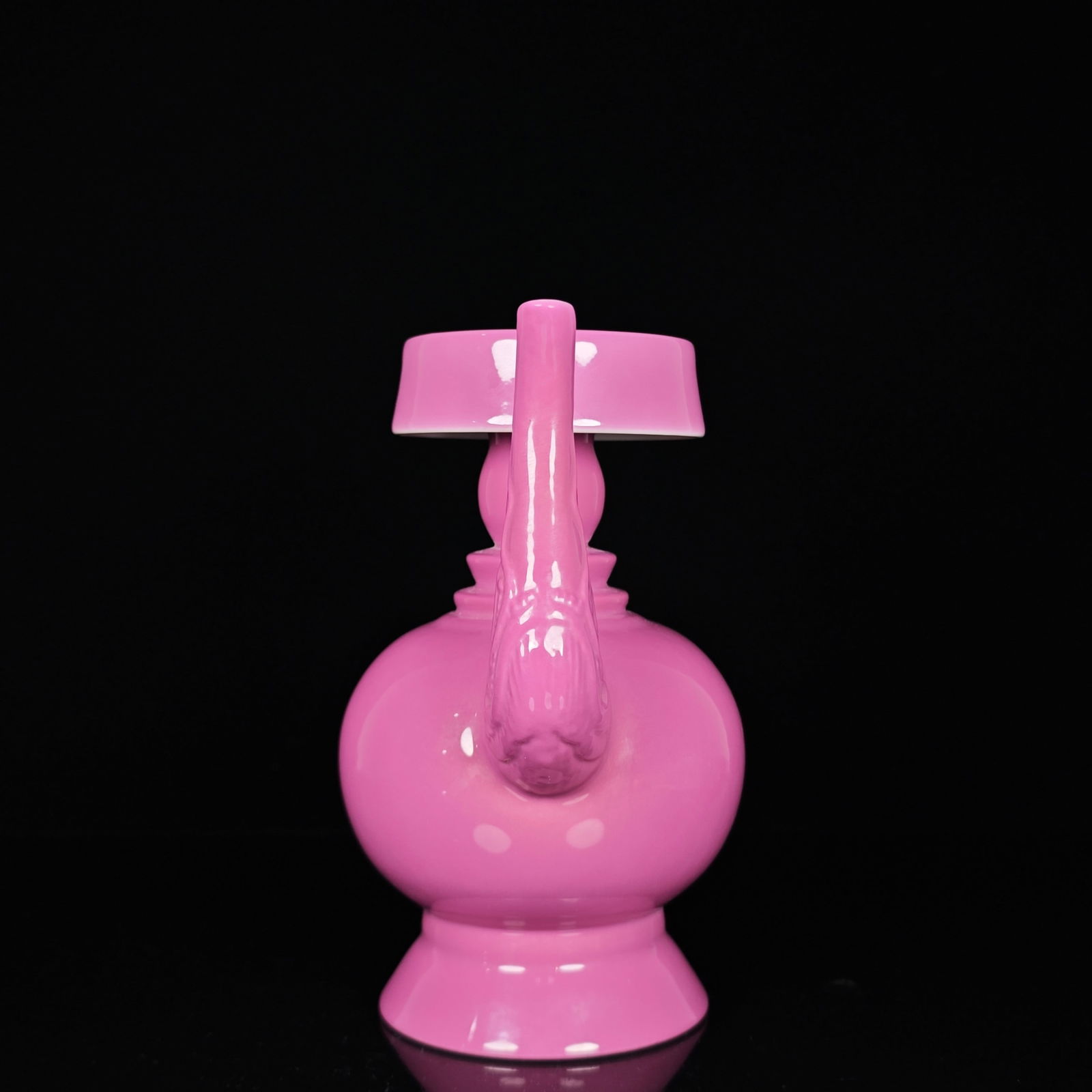 An Exquisite Ruby Red-Glazed Pot - 2