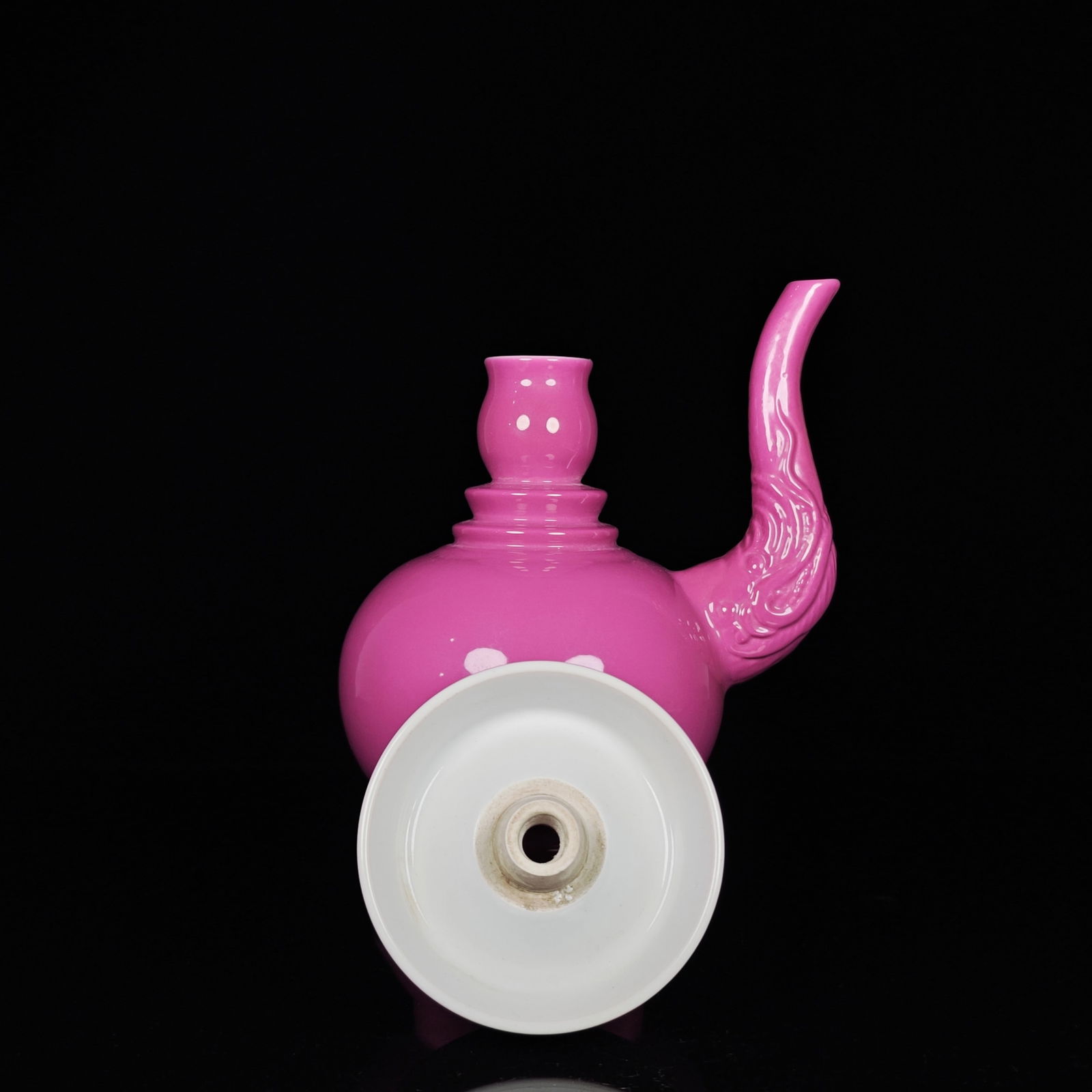 An Exquisite Ruby Red-Glazed Pot - 7