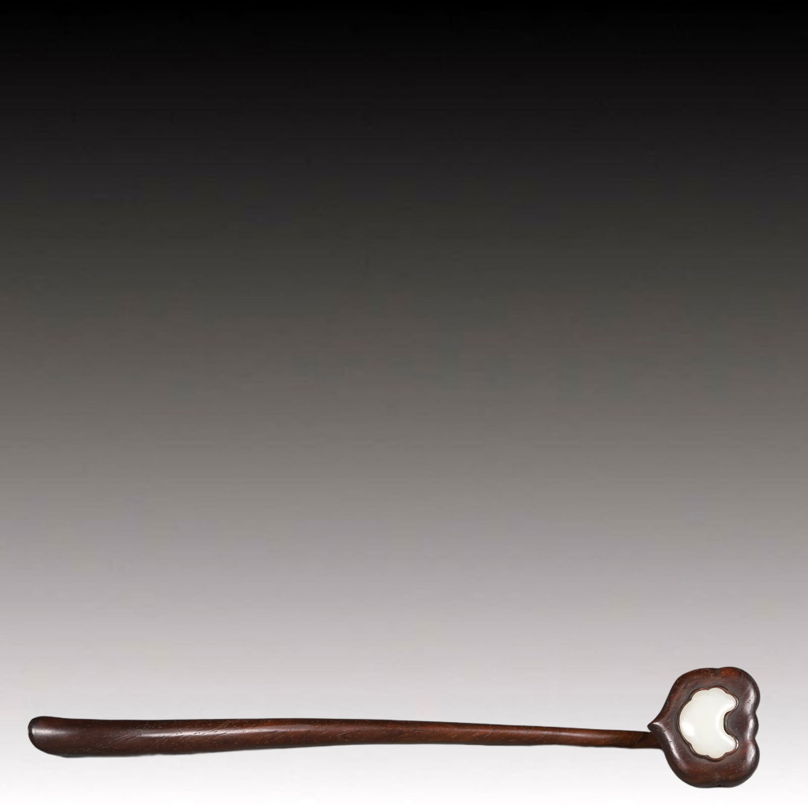 A Precious White Jade Ruyi - 5