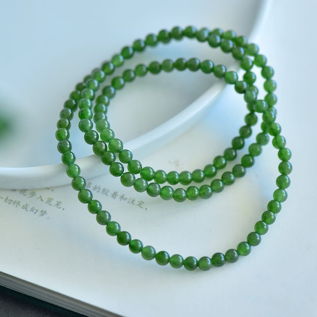 An Exquisite Jasper Bracelets - 3