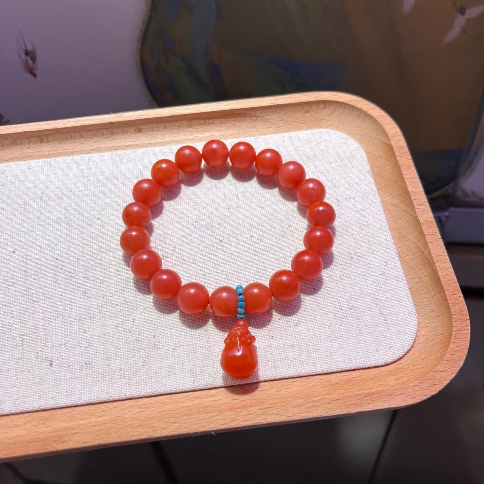 An Exquisite Agate Bracelets - 5