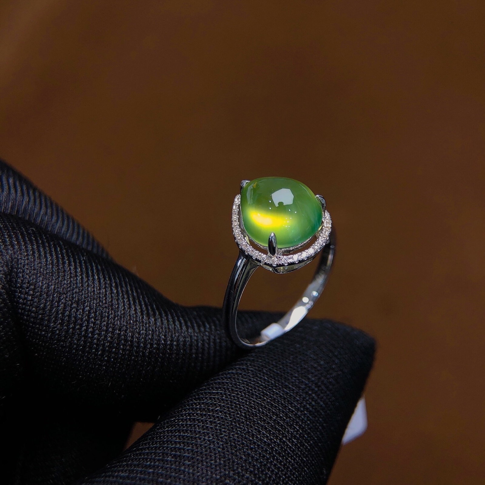 5.8Ctw Natural Emerald Ring - 2