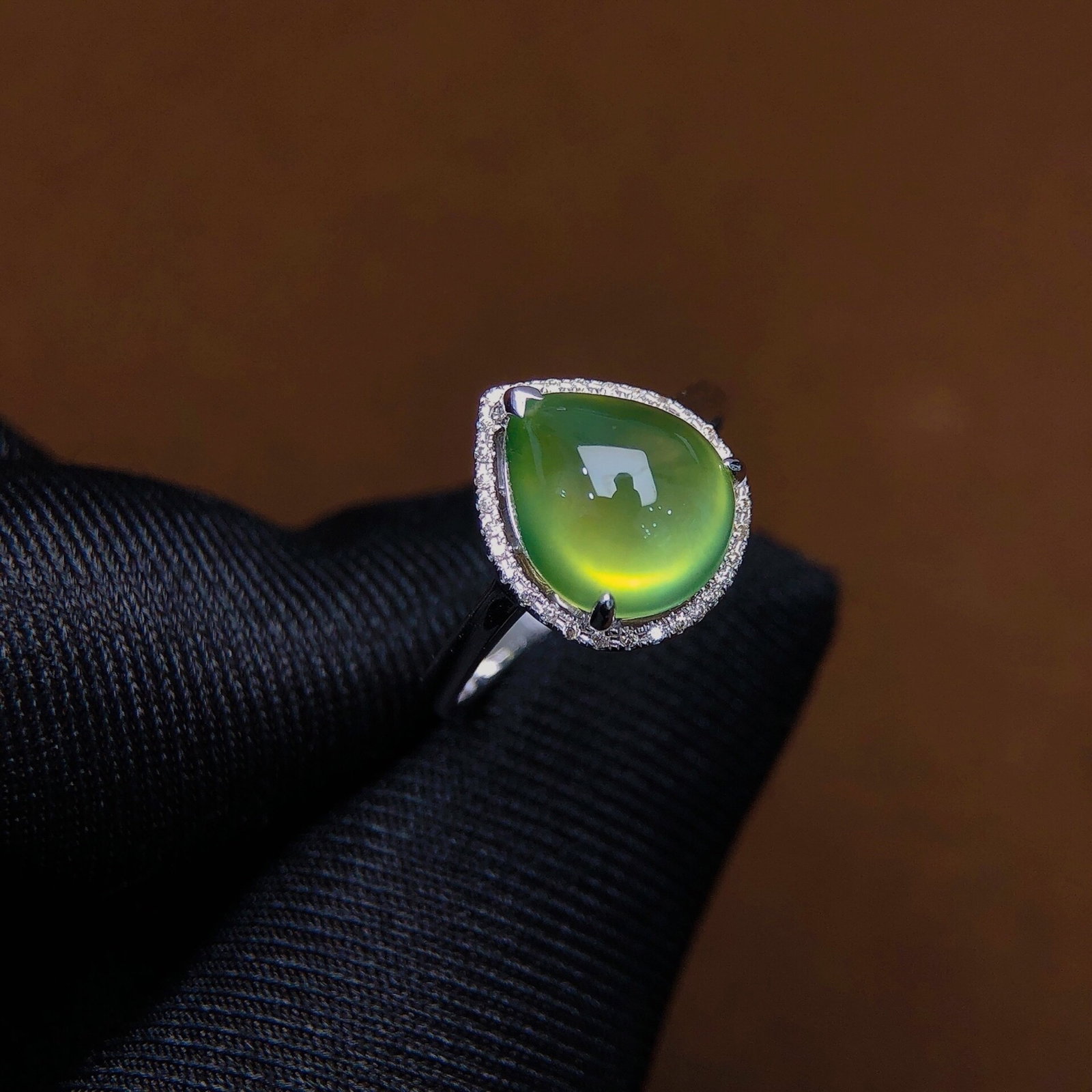 5.8Ctw Natural Emerald Ring - 3