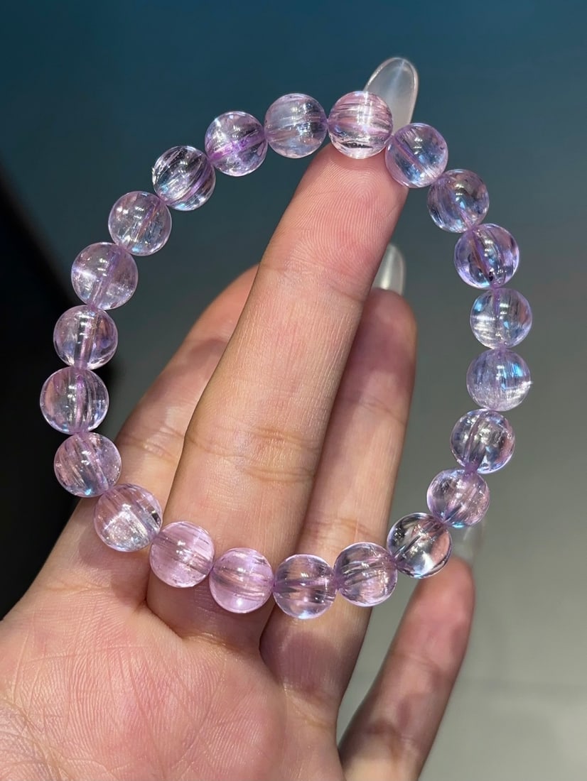 An Exquisite Crystal Bracelets: An Exquisite Crystal Bracelets,Size:9.2mm,Weight:27.3g 水晶手串