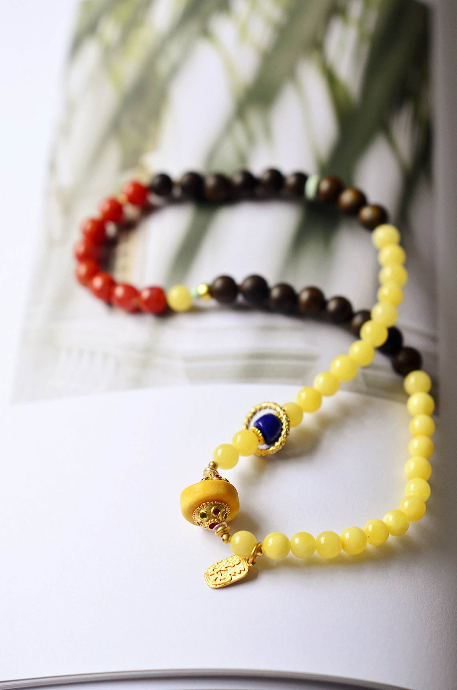 An Exquisite Eaglewood Amber Bracelets (1 of 9)