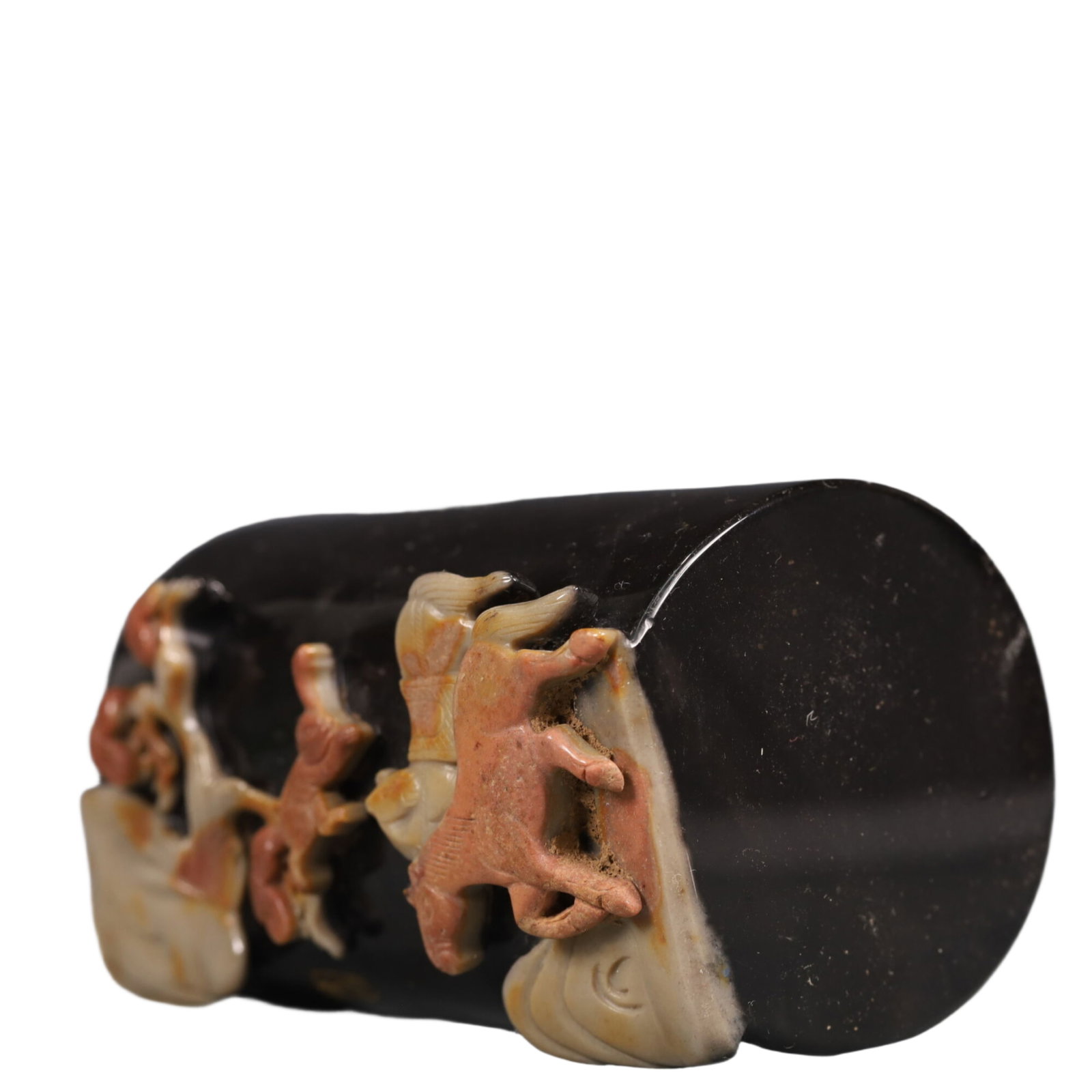 An Exquisite Agate Auspicious Beast Pattern Cup - 6