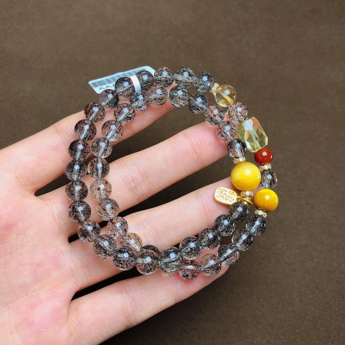 An Exquisite Crystal Bracelets: An Exquisite Crystal Bracelets,Size:7.2mm,Weight:29.2g 水晶手串