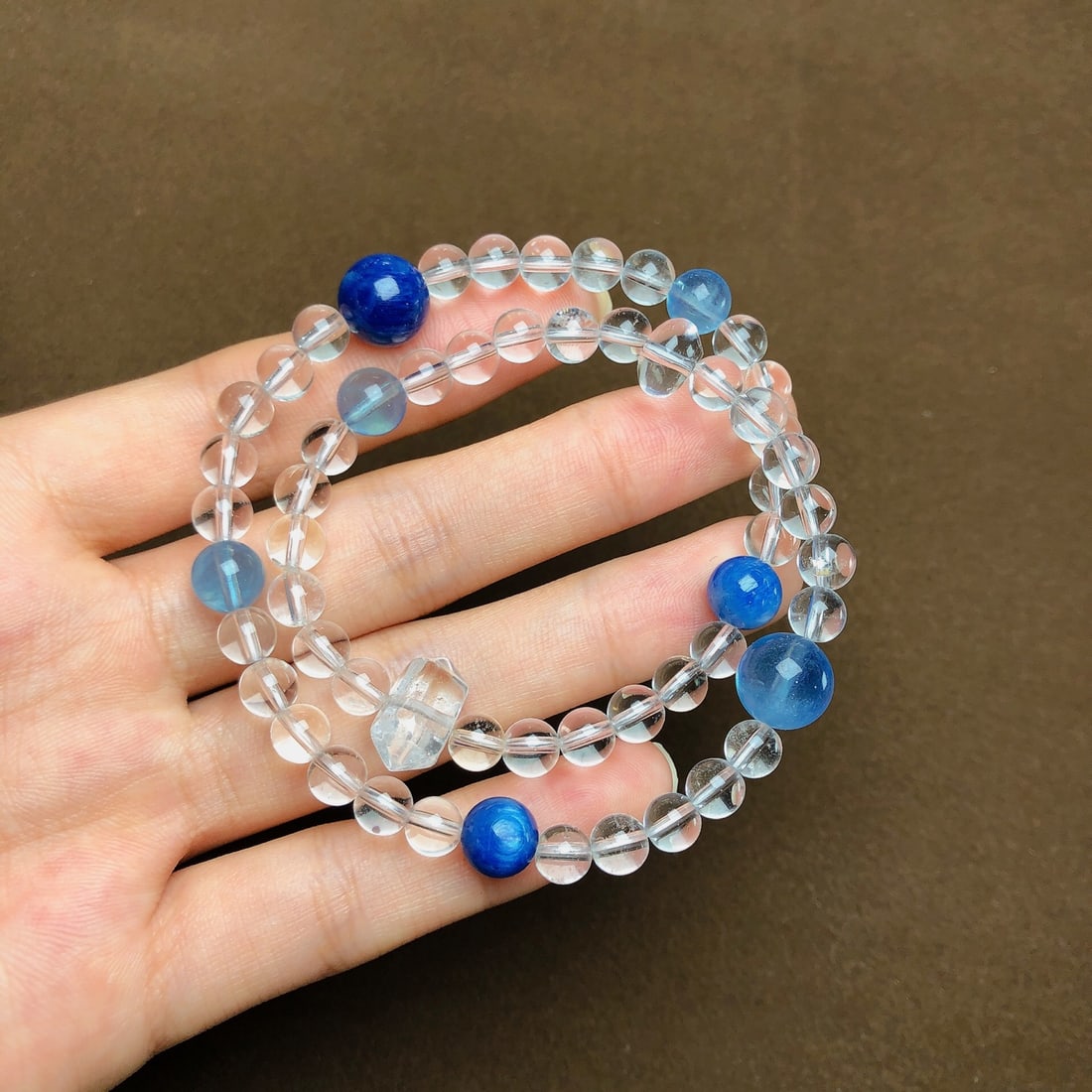 An Exquisite Crystal Bracelets: An Exquisite Crystal Bracelets,Size:6.4mm,9.8mm, Weight:23.5g 水晶手串