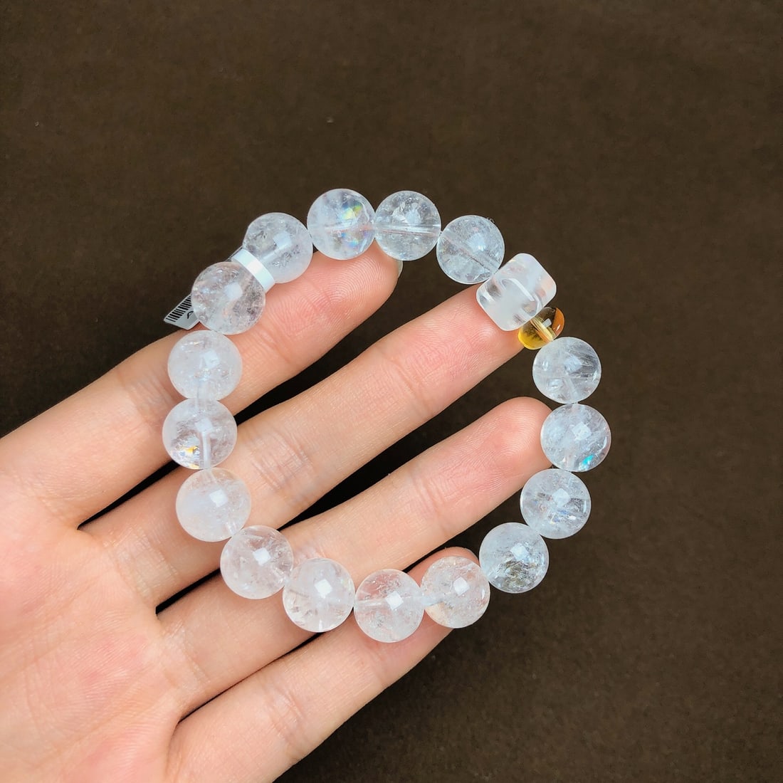An Exquisite Crystal Bracelets: An Exquisite Crystal Bracelets,Size:10.6mm,Weight:29.5g 水晶手串