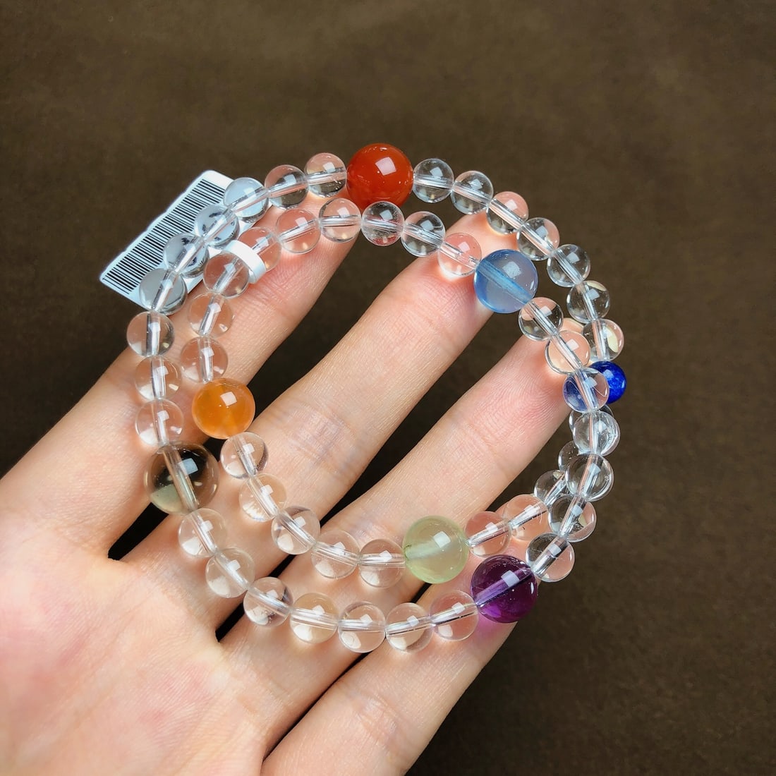 An Exquisite Crystal Bracelets: An Exquisite Crystal Bracelets,Size:6.6mm,10.3mm,Weight:25.9g 水晶手串