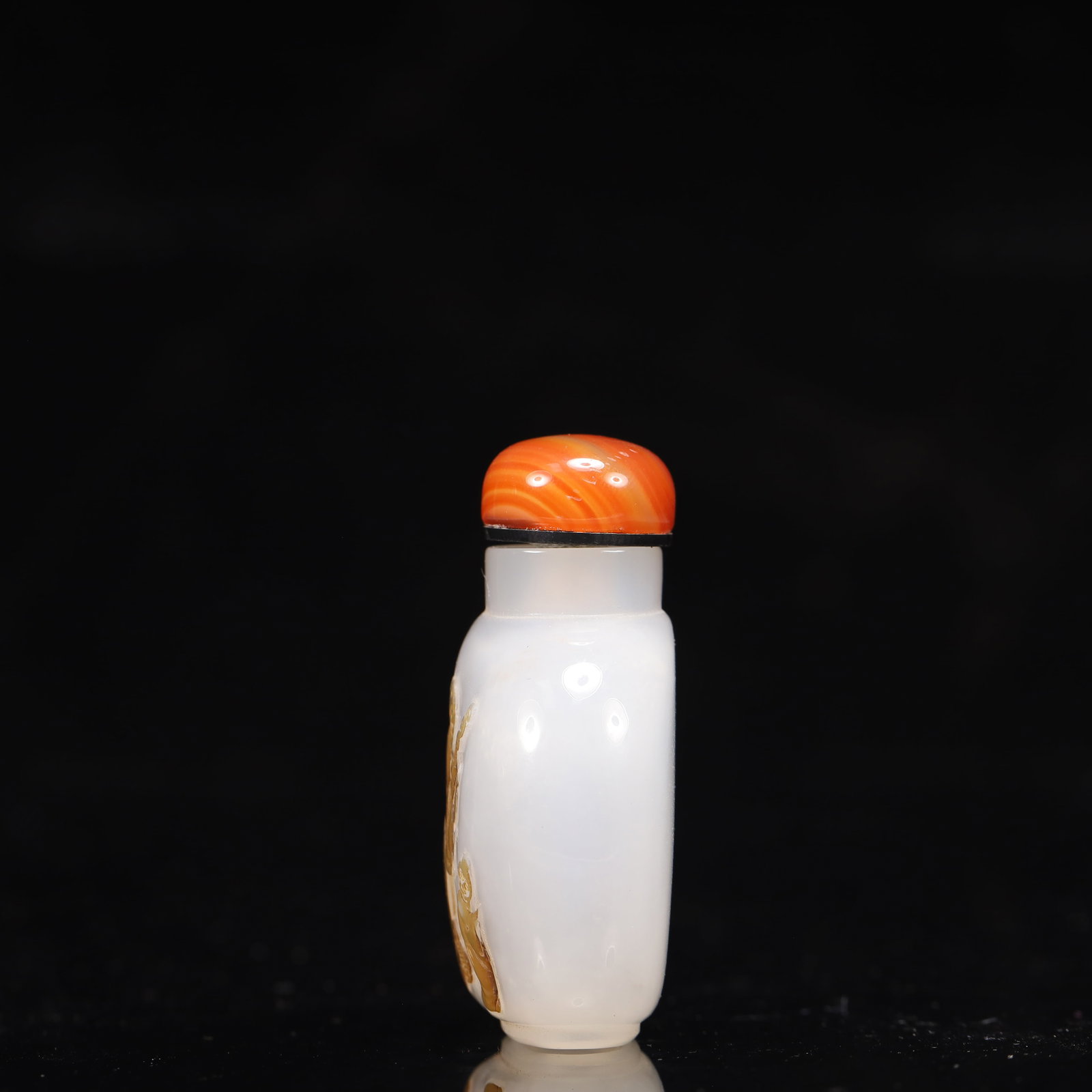 An Exquisite Agate Figure Pattern Snuff Bottle - 6