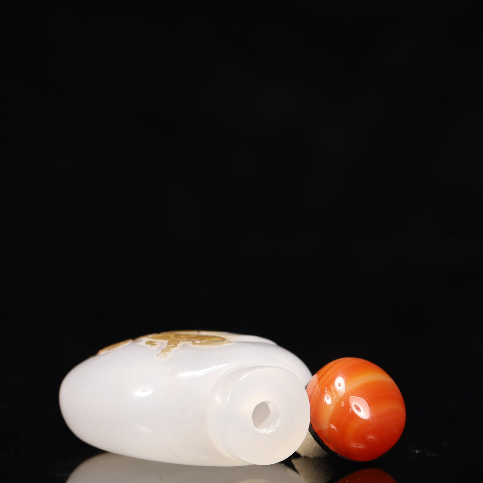 An Exquisite Agate Figure Pattern Snuff Bottle - 8