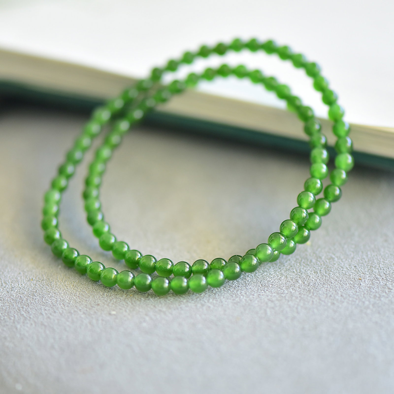 An Exquisite Jasper Bracelets - 4