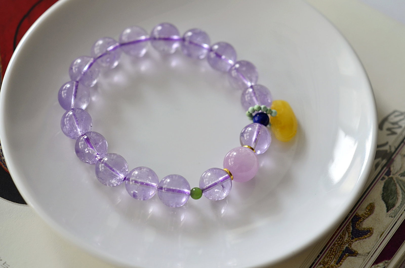 An Exquisite Crystal Bracelets: An Exquisite Crystal Bracelets,Size:11mm 水晶手串