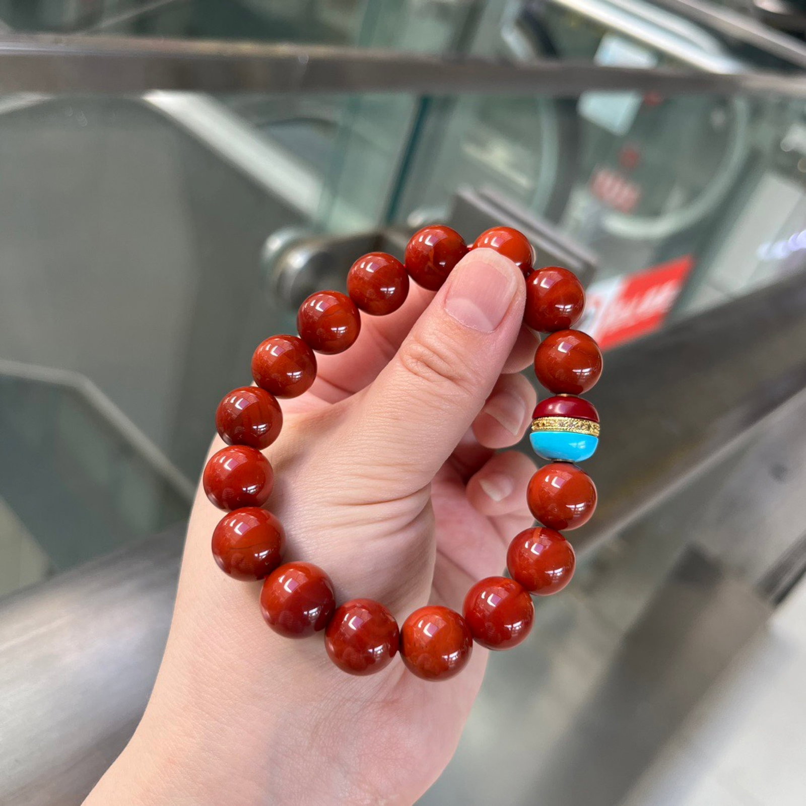 An Exquisite Agate Bracelets - 5