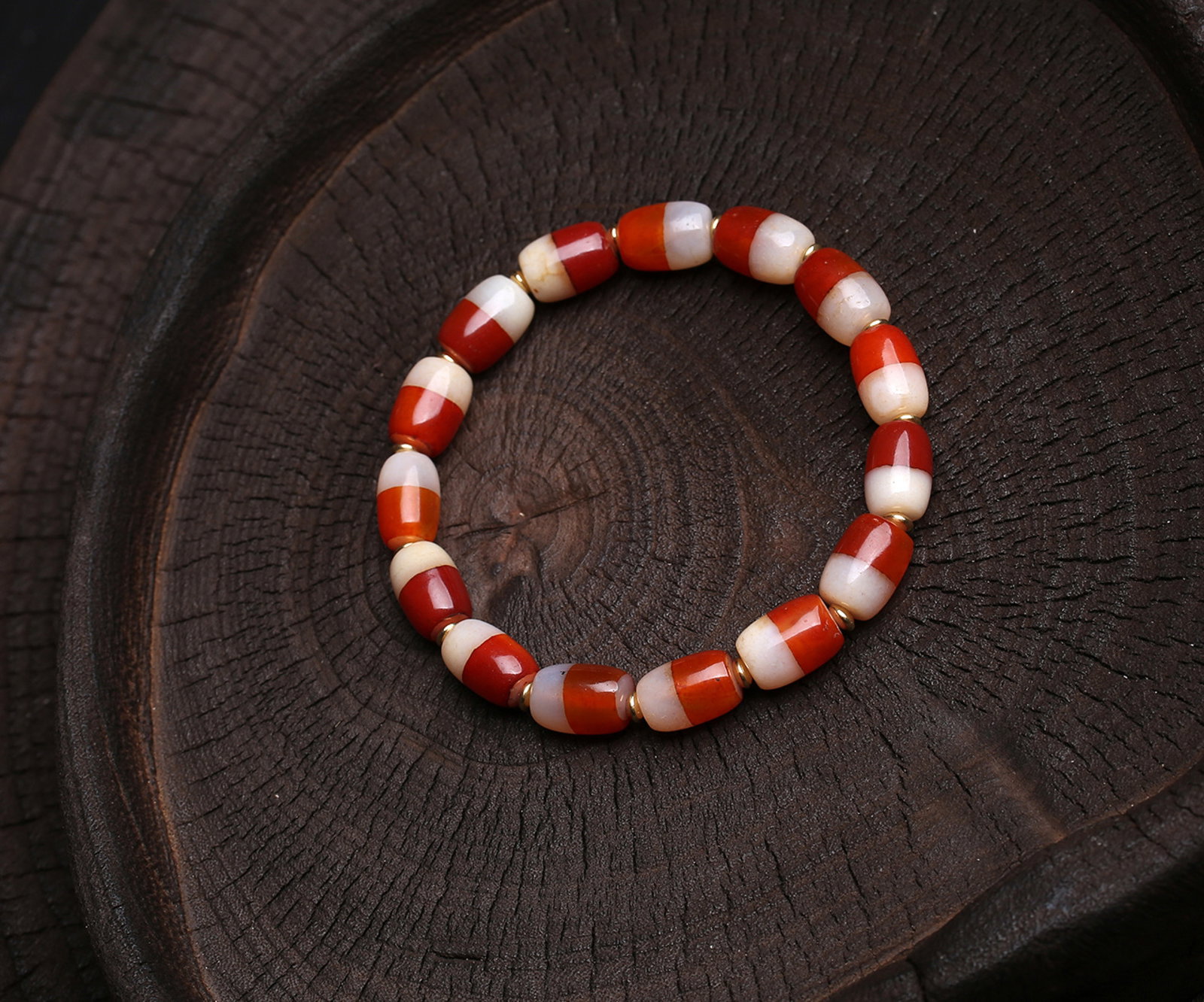 An Exquisite Agate Bracelets - 4