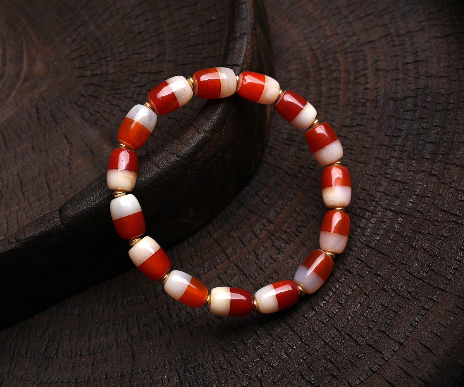 An Exquisite Agate Bracelets - 6