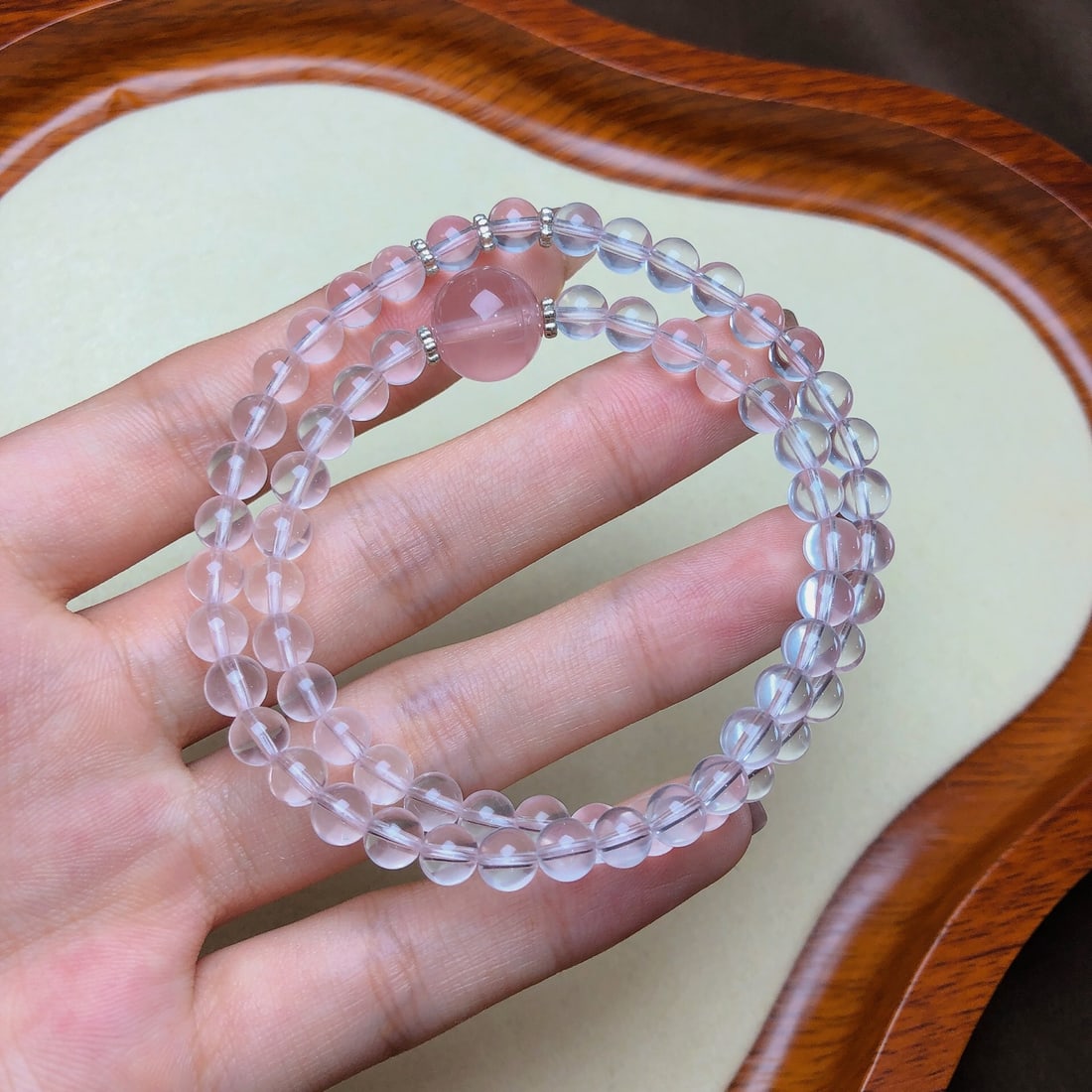 An Exquisite Crystal Bracelets: An Exquisite Crystal Bracelets,Size:5.8mm,11.2mm,Weight:19.3g 水晶手串