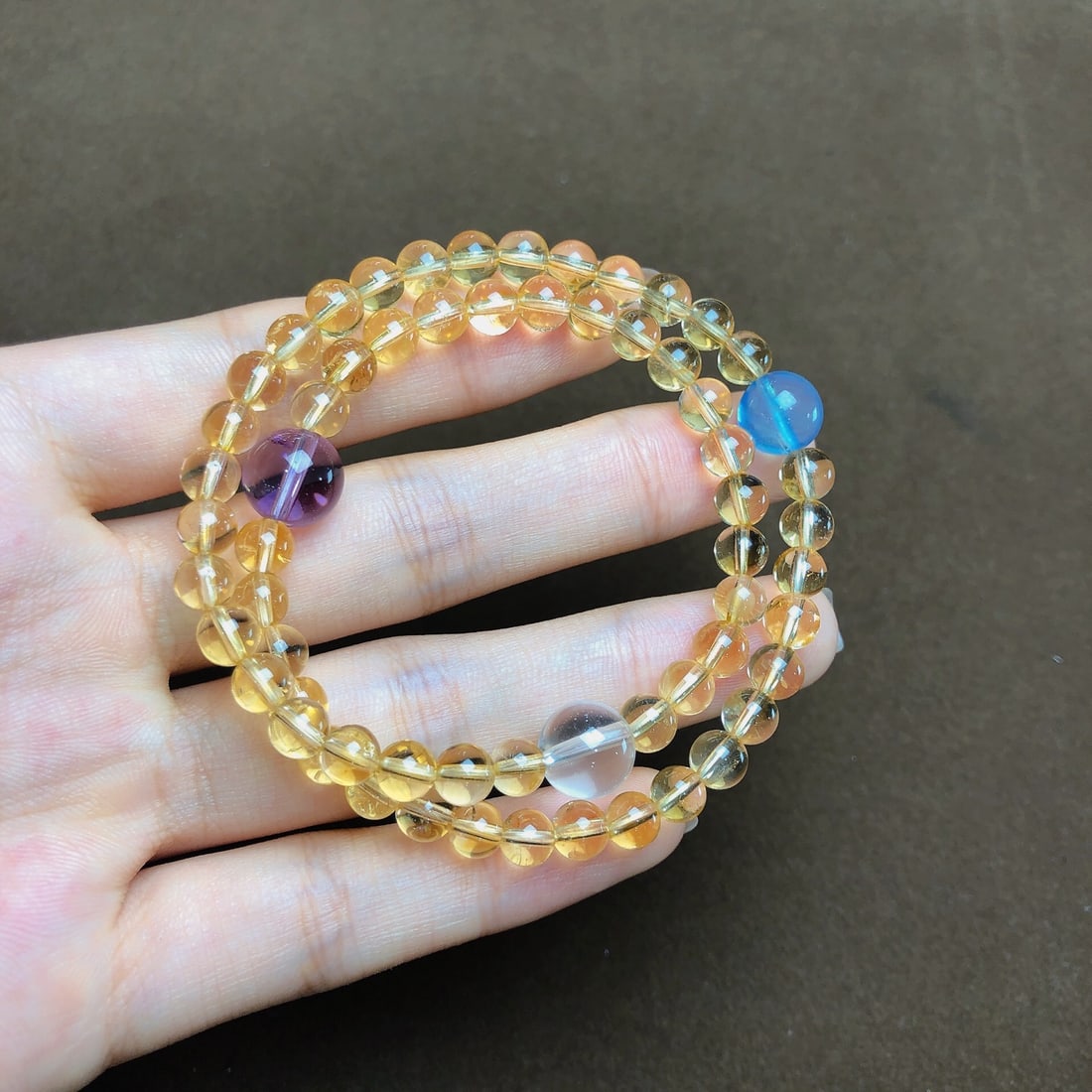 An Exquisite Crystal Bracelets: An Exquisite Crystal Bracelets,Size:5.5mm,9.7mm, Weight:18.3g 水晶手串