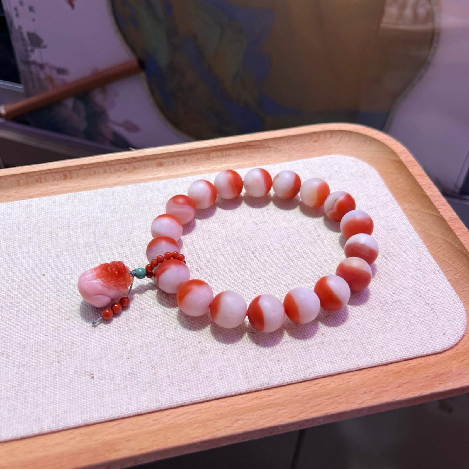 An Exquisite Agate Bracelets - 4