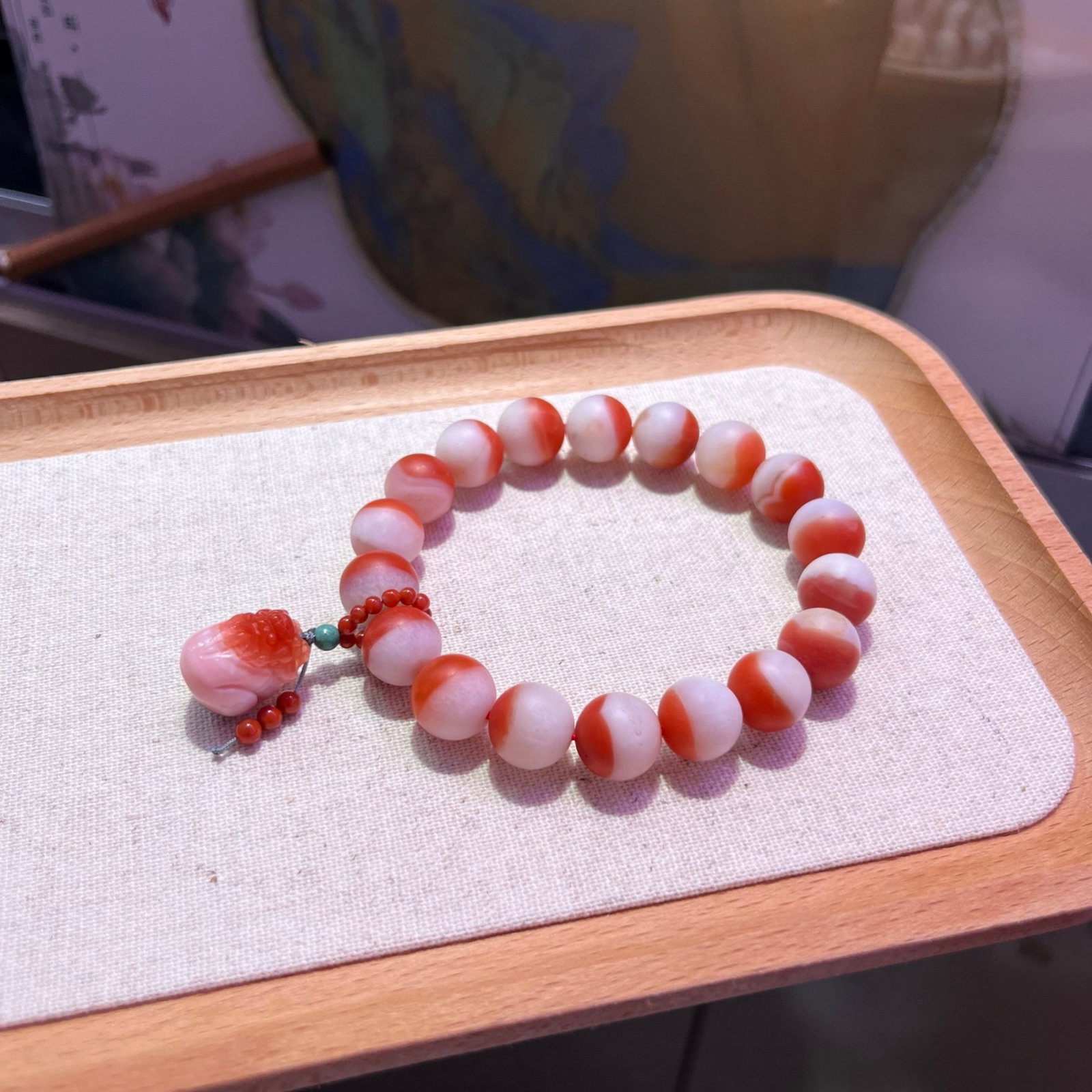 An Exquisite Agate Bracelets - 5